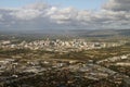 Aerial adelaide city Royalty Free Stock Photo