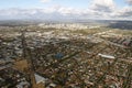 Aerial adelaide city Royalty Free Stock Photo