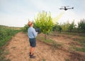 aerial agriculture drone inspection