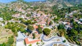 Aerial Agros village, Limassol, Cyprus