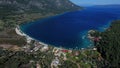 Aerial of Akbuk, Mugla, Turkey