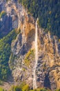 Lauterbrunnen waterfall, Staubbach, Switzerland