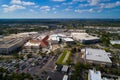 Aerial drone image of Aventura Mall Florida