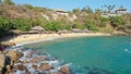 Puerto Escondido Beach Royalty Free Stock Photo