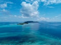 Aerial Beautiful Island in Maluku Tenggara