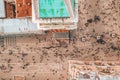 Beautiful view over San Marco square in Venice Royalty Free Stock Photo