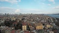 Aerial Beyoglu Istanbul Royalty Free Stock Photo