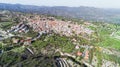 Aerial Pano Lefkara, Larnaca, Cyprus