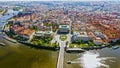 Aerial View Of Prague Old Town Cityscape In Czech Republic Royalty Free Stock Photo