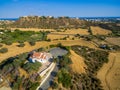 Aerial Saint George chapel, Germasogia, Limassol