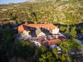 Aerial Holy Monastery of Panayia Amasgous, Monagri, Limassol