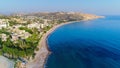 Aerial Pissouri bay, Limassol, Cyprus