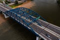 Carter Memorial Arch Bridge - Interstate 64 - Kanawha River - Charleston, West Virginia