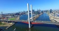 Aerial Bolte Bridge, Melbourne