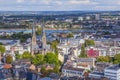 Aerial of Bonn Royalty Free Stock Photo