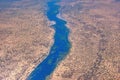 Aerial Botswana Royalty Free Stock Photo