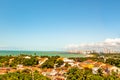 Aerial view of Olinda and Recife in Pernambuco, Brazil Royalty Free Stock Photo