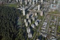 Aerial Burnaby, BC, Canada Royalty Free Stock Photo