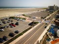 Aerial of Cape May Wildwood New Jersey