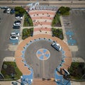 Aerial of Cape May Wildwood New Jersey