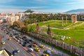 Aerial city view in Athens, Greece Royalty Free Stock Photo