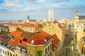 Aerial cityscape, architecture, Brussels, Belgium Royalty Free Stock Photo