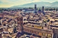 Lucca, Italy cityscape