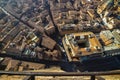 Aerial cityscape view from `Due torri` or two towers, Bologna Royalty Free Stock Photo