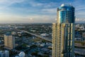 Aerial closeup photo Paramount Miami Worldcenter tower