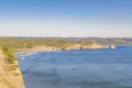 Aerial Coastal Lanscape, Chiloe Island, Chile