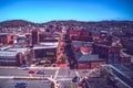 Aerial Cumberland Maryland Allegany County Royalty Free Stock Photo