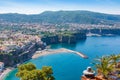 Aerial daytime view of Sorrento, Amalfi coast, Italy Royalty Free Stock Photo