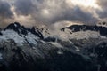 Aerial Dreamy Mountain Landscape of British Columbia