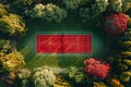Aerial drone footage showcasing a minimalist tennis court from an elevated perspective