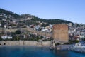 Alanya, Alanya Castle and Red Tower museum..