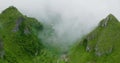 Osmena Peak in Cebu, Philippines.