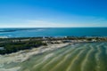 Manataa County rest area Sunshine Skyway causeway Royalty Free Stock Photo