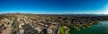 Aerial, Drone, Panoramic View of Fountain Hills, Arizona