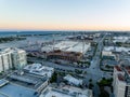 Aerial drone photo Broward County Convention Center Fort Lauderdale Port Everglades expansion and renovation