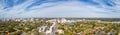 Aerial drone photo Downtown Sarasota and Payne Park Royalty Free Stock Photo