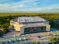 Aerial drone photo of FLA Live Arena Sunrise FL