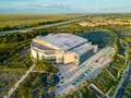 Aerial drone photo of FLA Live Arena Sunrise FL