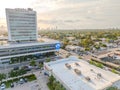 Aerial drone photo Miami Dade College Eduardo J PadrÃÂ³n Campus