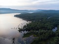 Newfound Lake Aerial Photo