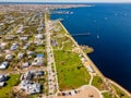 Aerial drone photo Punta gorda Florida