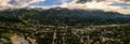 Aerial drone photo - Rugged Rocky Mountains of Breckenridge, Colorado.