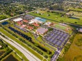 Aerial drone photo tour of Pines Charter School Pembroke Pines Florida