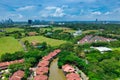 Drone, Aerial Shots of Liesure Farm Resort in Johor Bahru Royalty Free Stock Photo