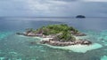 Aerial view of amazing Koh Kra island in Thailand