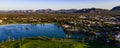 Aerial, Drone View of Fountain Hills, Arizona